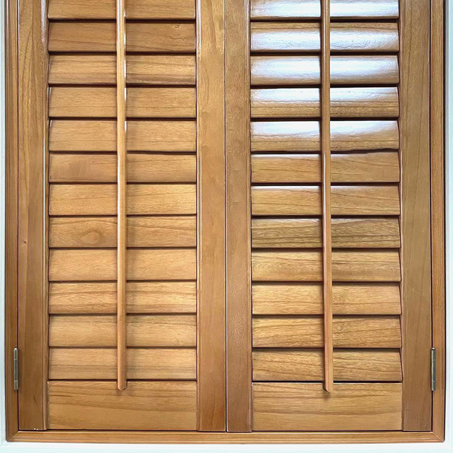 Wholesale Custom Modern Plantation Wooden Shutters for Window